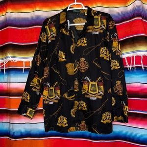 Lauren Ralph Lauren Satin Blouse, Plus Sz 1X